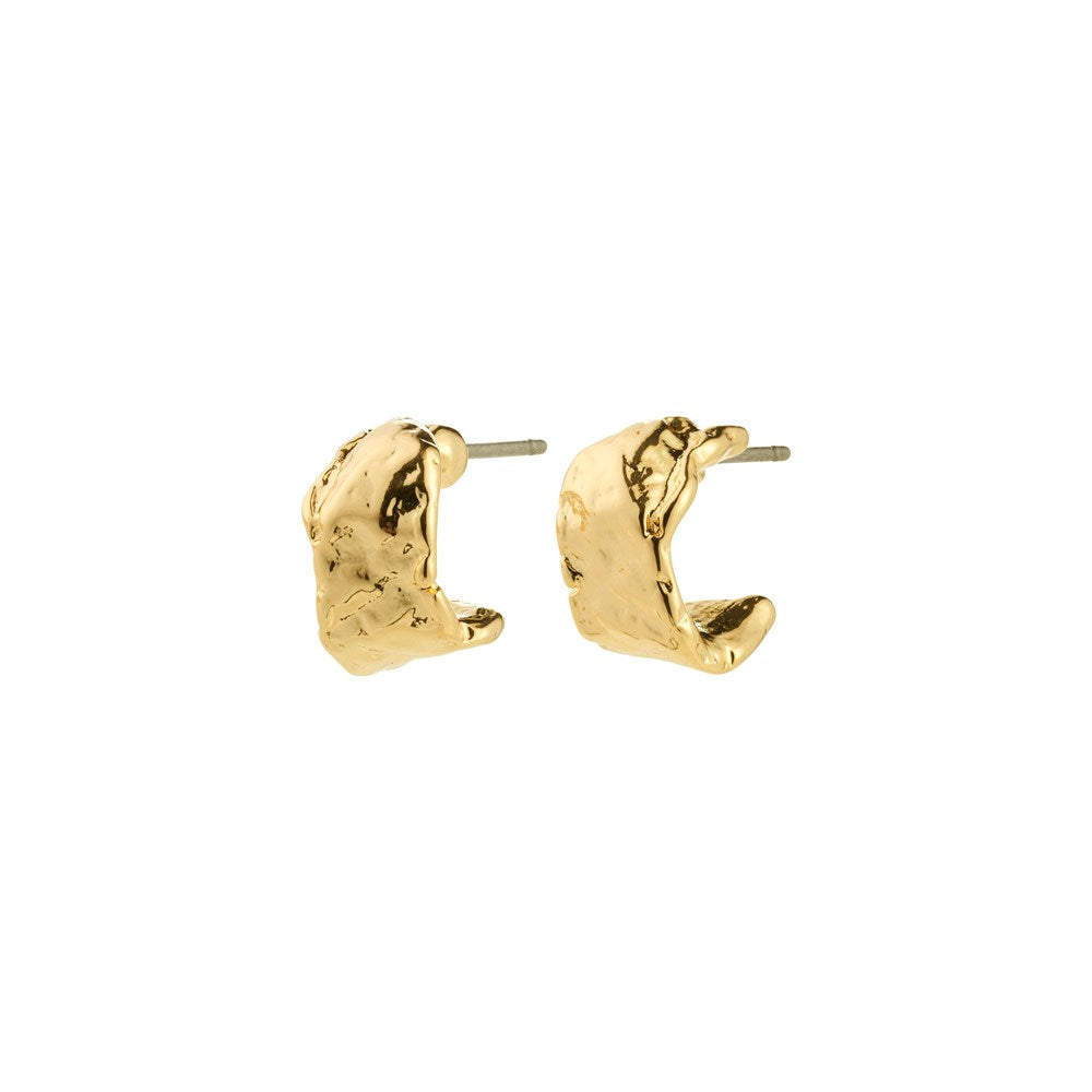 Instant Recycled Earrings - Gold Plated
