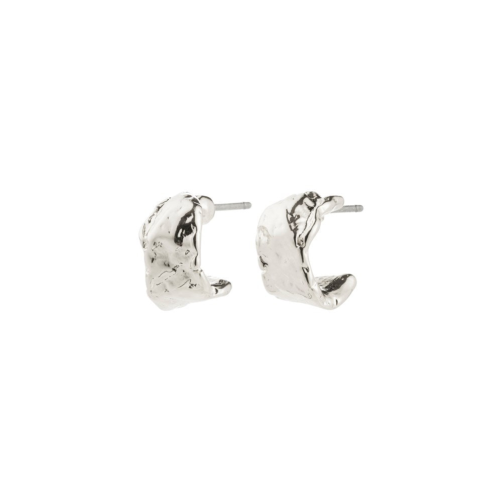 Instant Recycled Earrings - Silver Plated