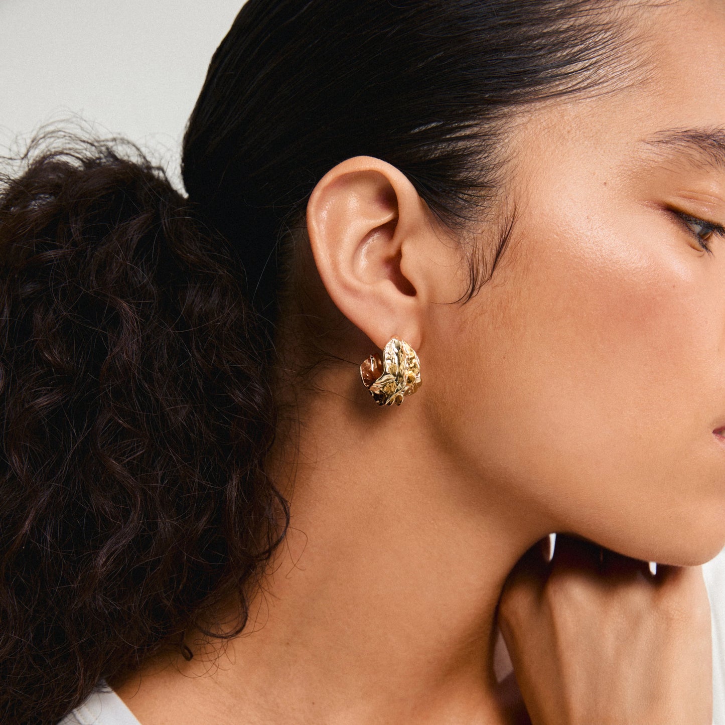 Eclipse Hoops - Gold Plated