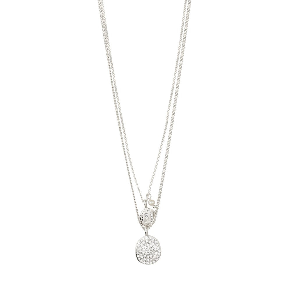 Shift Necklace 2-In-1 Set - Silver Plated