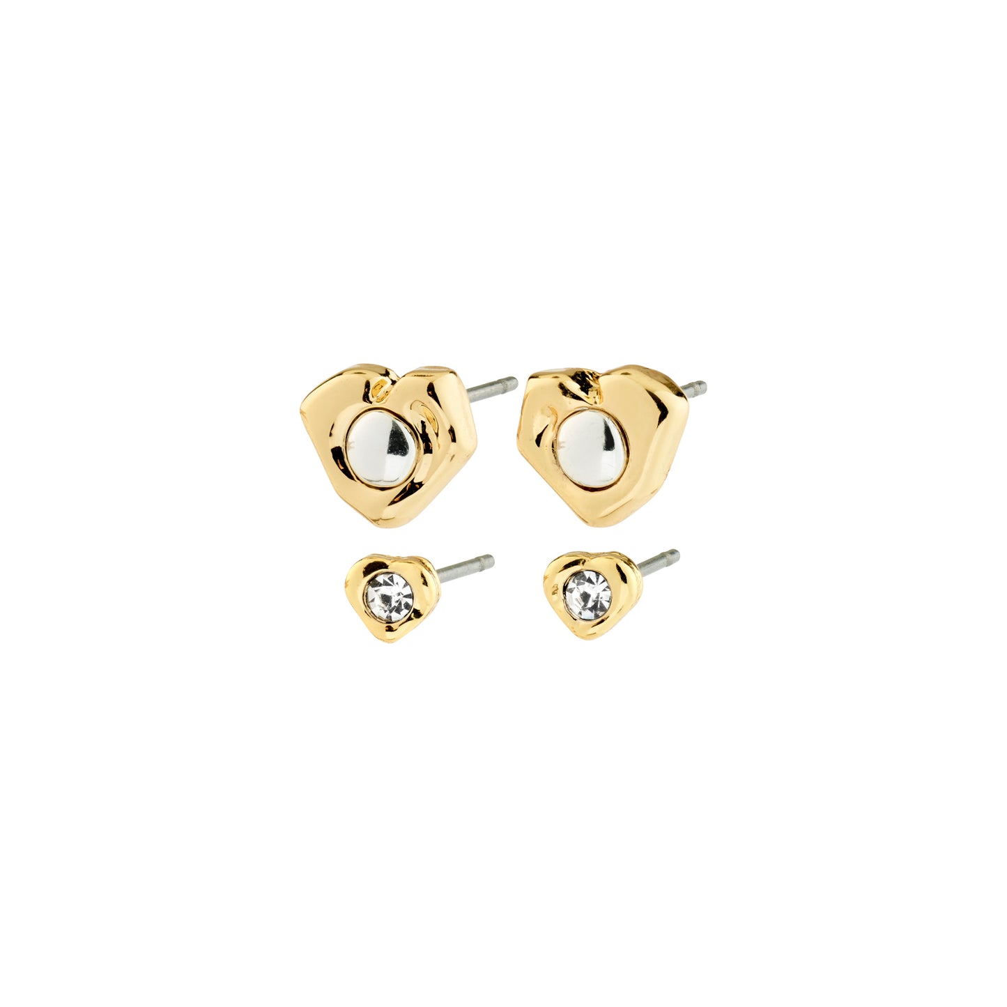 Nova Earrings 2-In-1 Set - Gold Plated