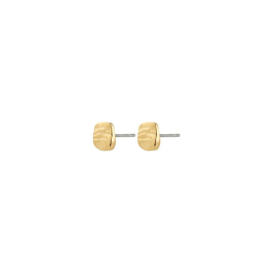 Sense Stud Earrings - Gold Plated