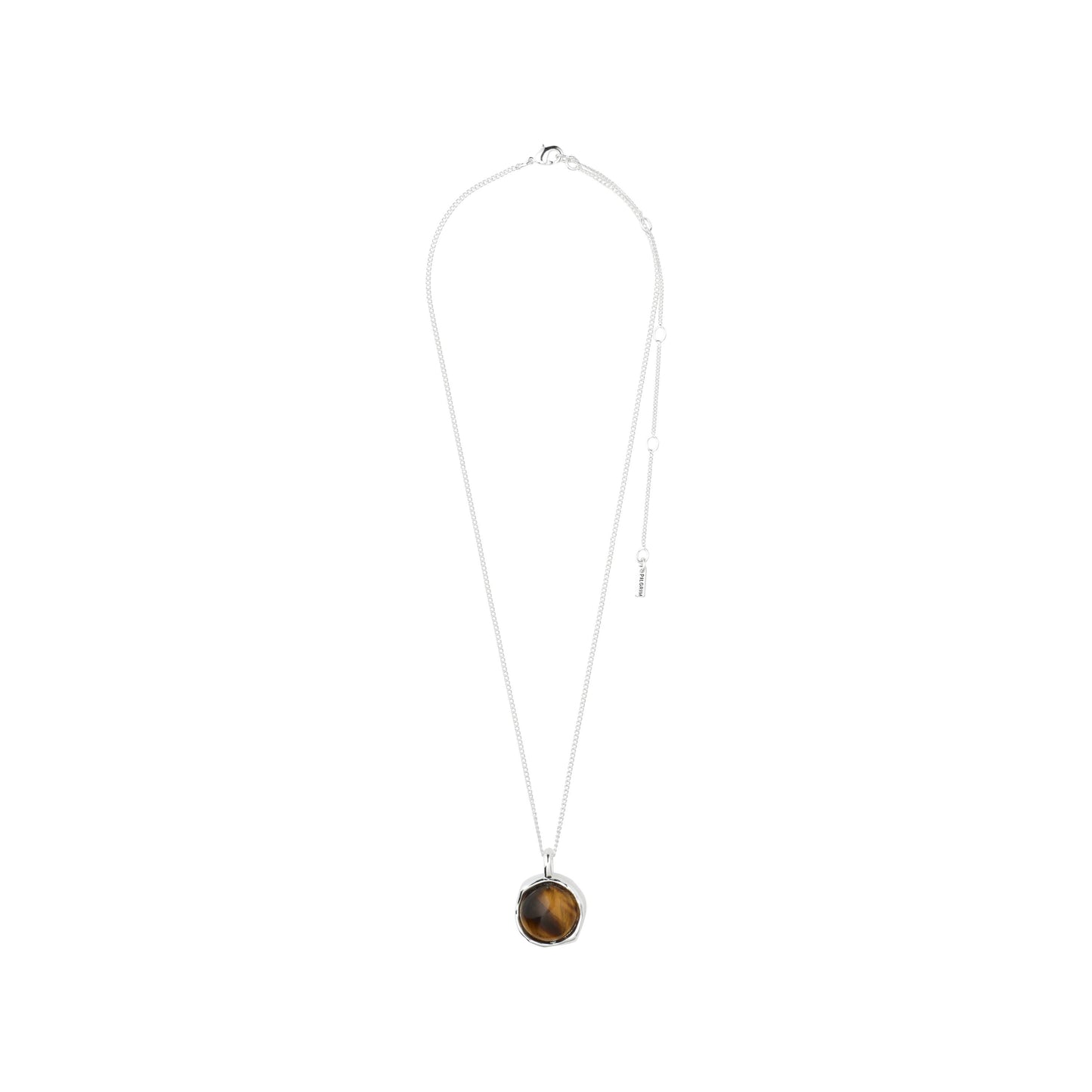 Sense Necklace - Silver Plated/Agate