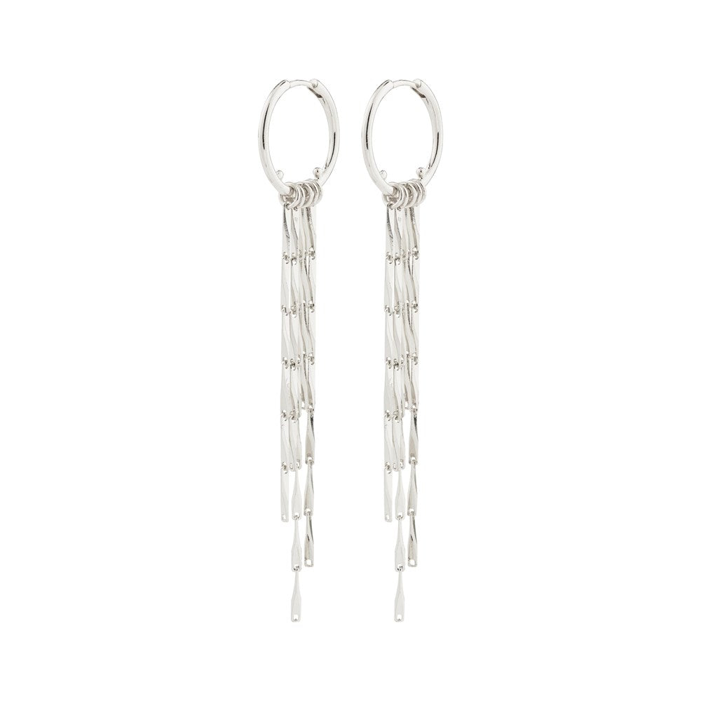 Connect Recycled Earrings - Silver Plated