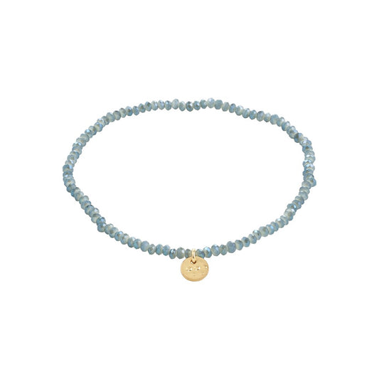 Indie Bracelet - Gold Plated - Blue