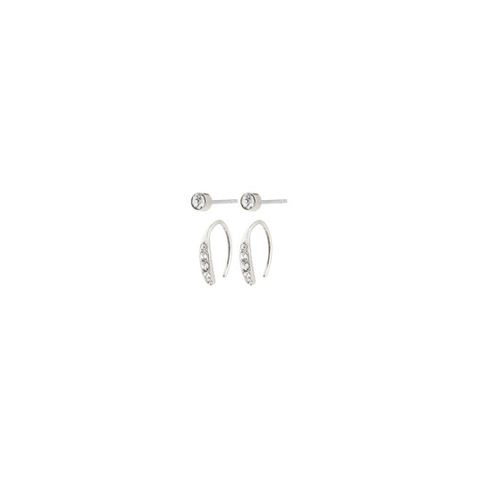 Gionni Earrings - Silver Plated