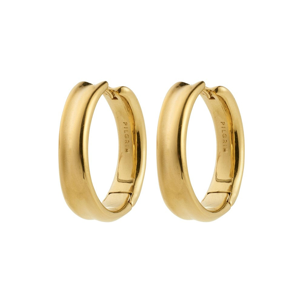 Kayden Recycled Earrings - Gold Plated