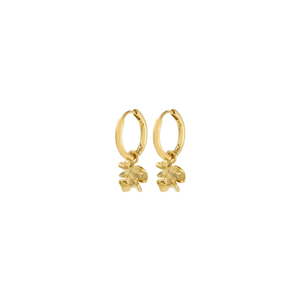 Luis Recycled Earrings - Gold Plated