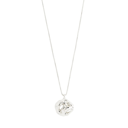 Luca Recycled Necklace - Silver Plated