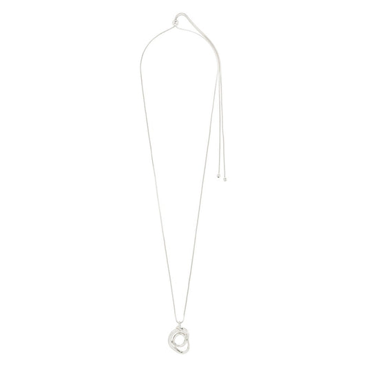 Diego Recycled Necklace - Silver Plated