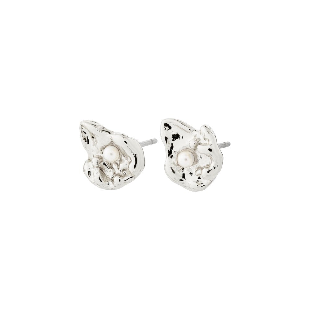 Inaya Recycled Earrings - Silver Plated
