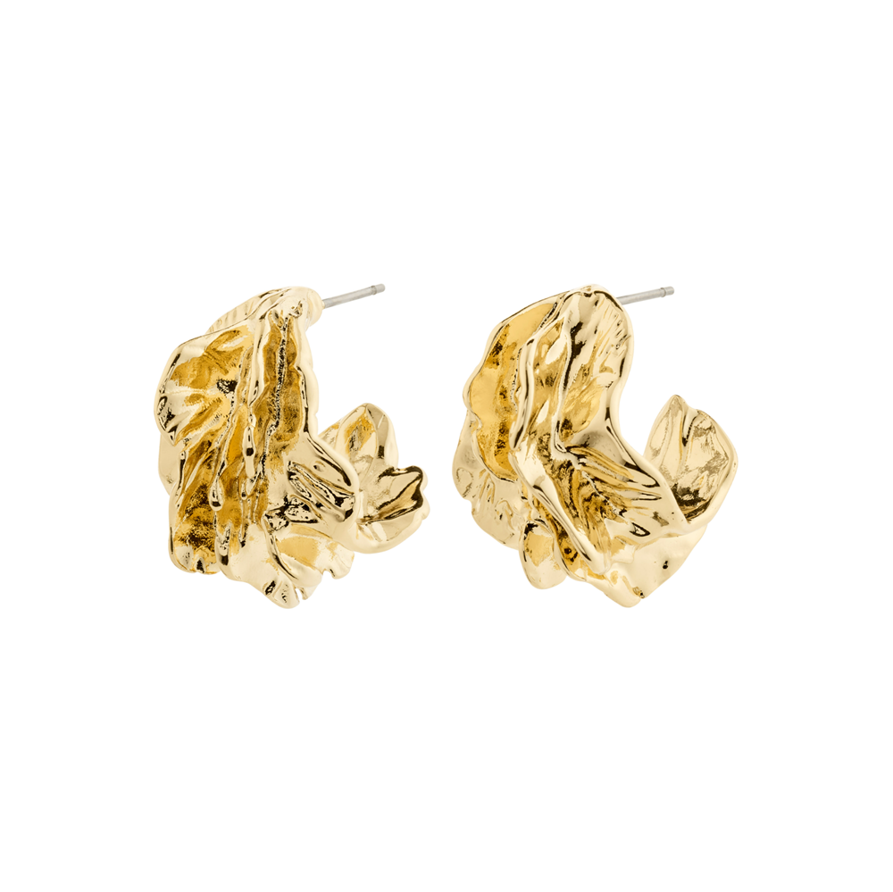 Eclipse Hoops - Gold Plated
