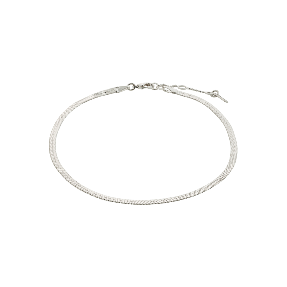 Joanna Ankle Chain - Silver Plated
