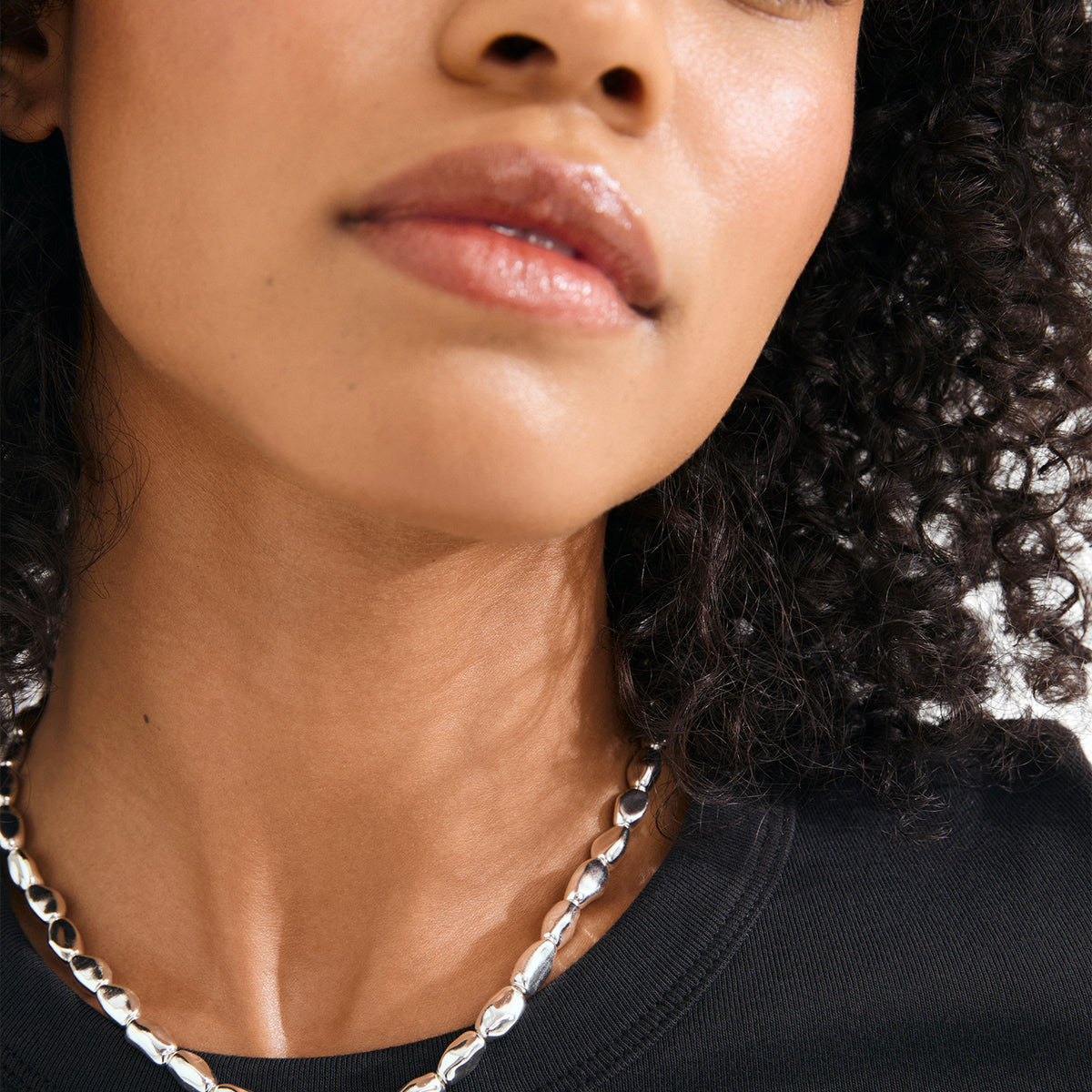 Presence Necklace - Silver Plated