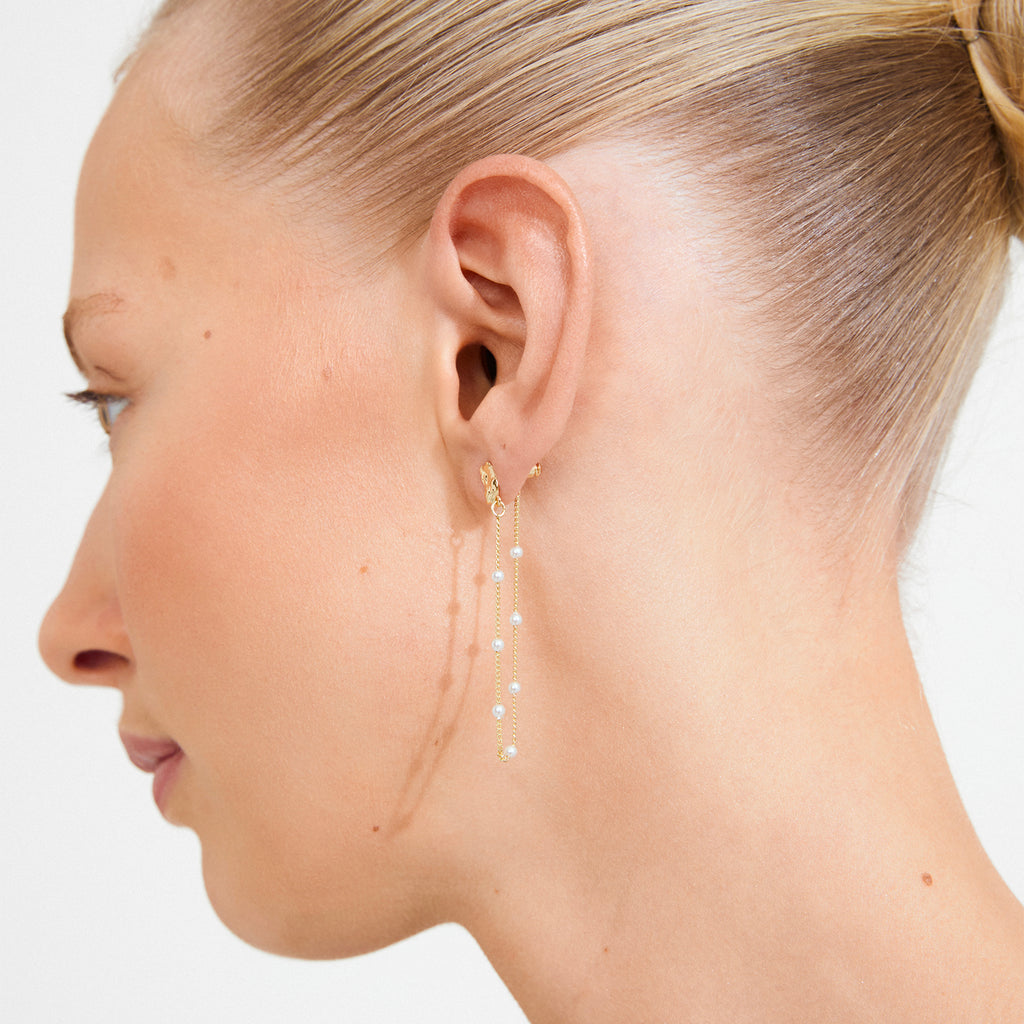 Aerun Earrings Gold-Plated