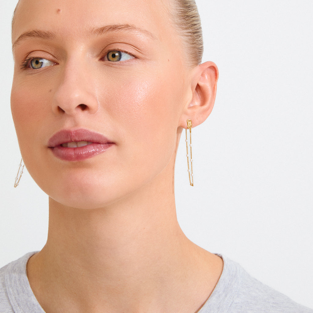 Aerun Earrings Gold-Plated
