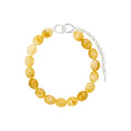 Still Necklace - Silver Plated/Yellow