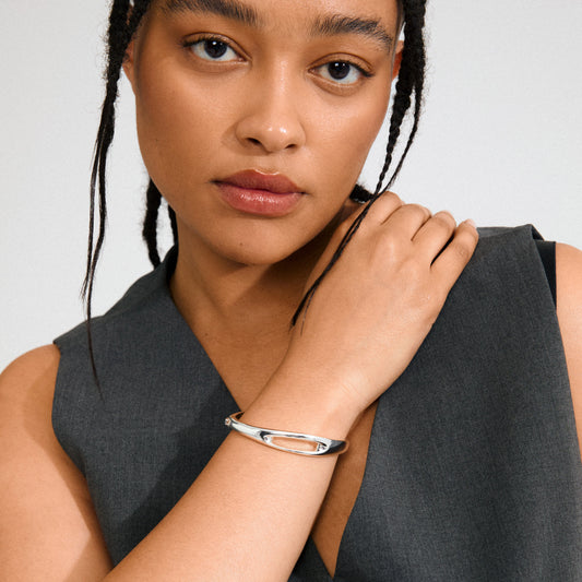 Free Recycled Bracelet - Silver Plated