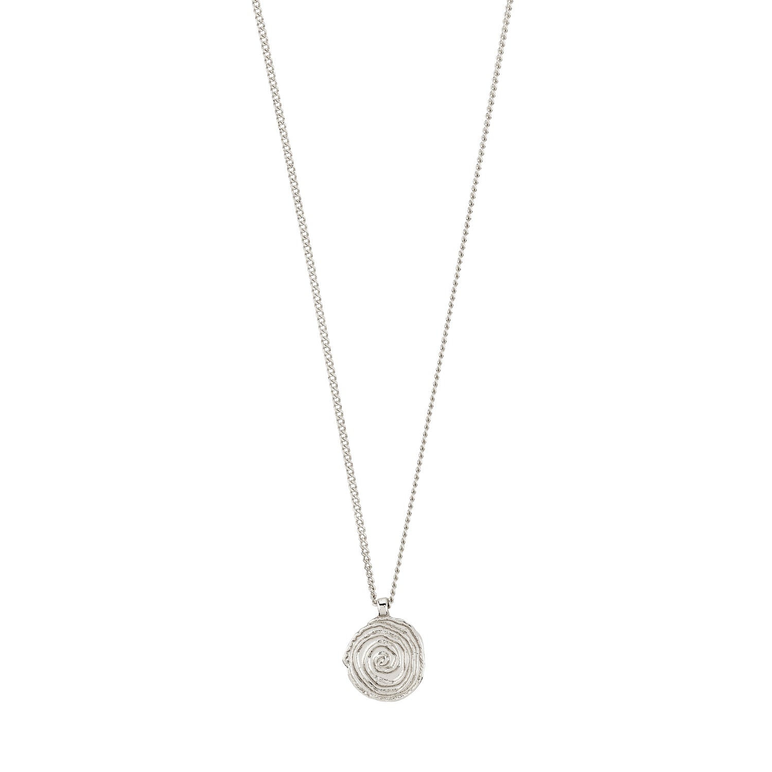 Air Necklace - Silver Plated
