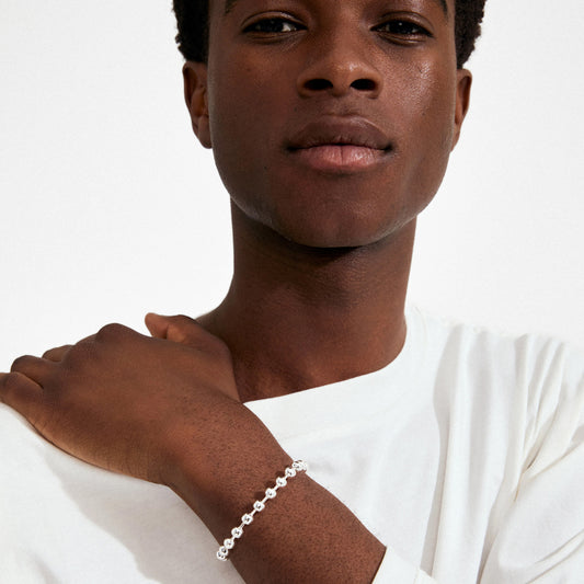 Air Bracelet - Silver Plated