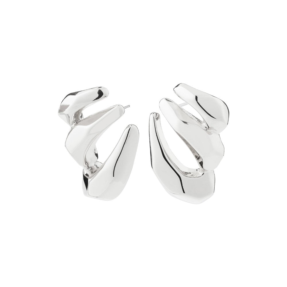 Presence Earrings - Silver-Plated