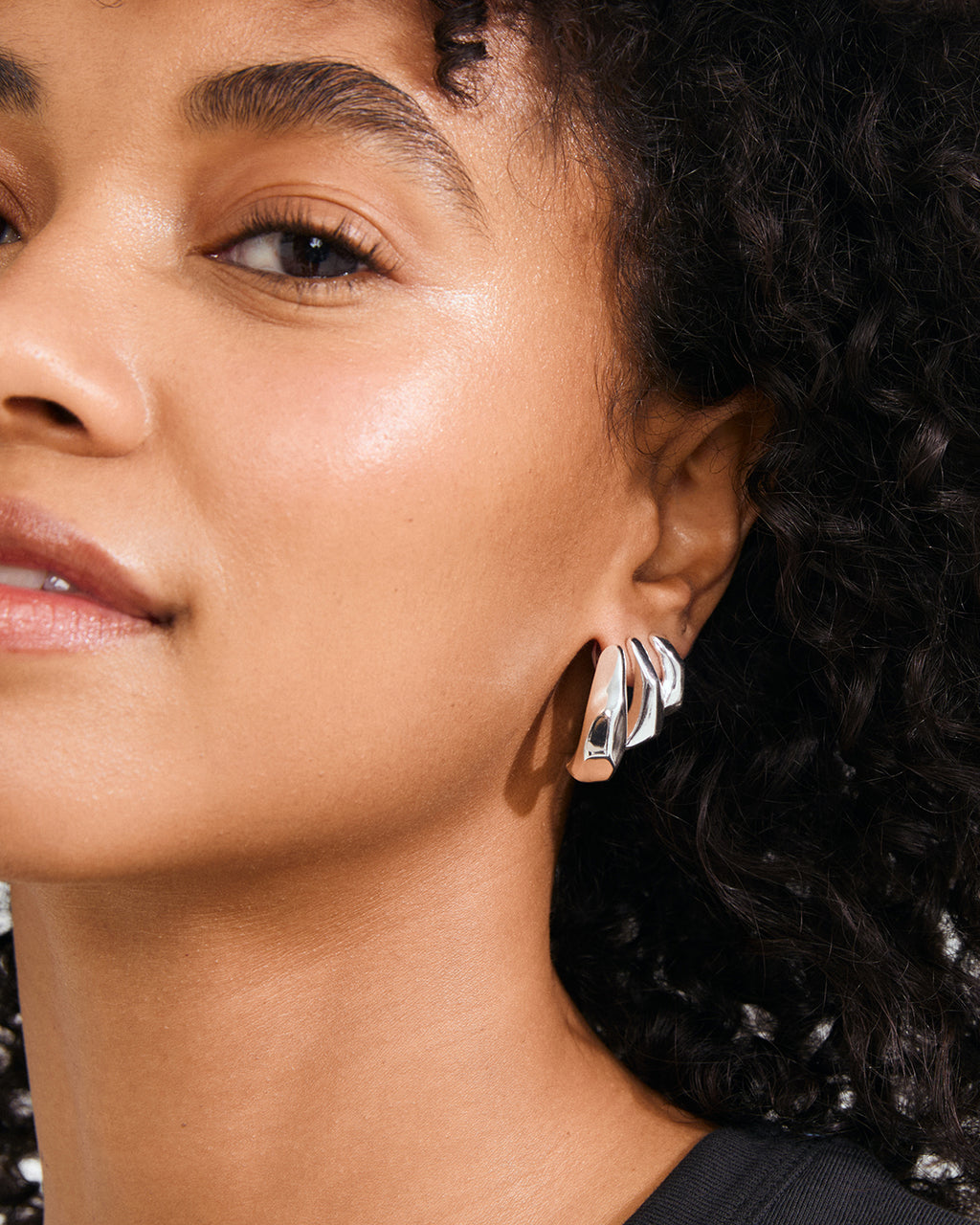 Presence Earrings - Silver-Plated