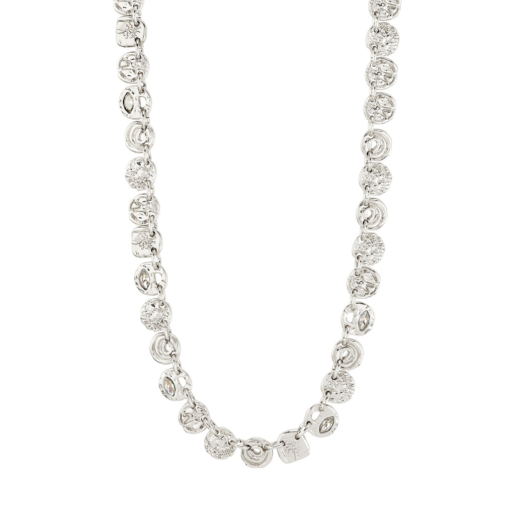 Fire Necklace - Silver Plated