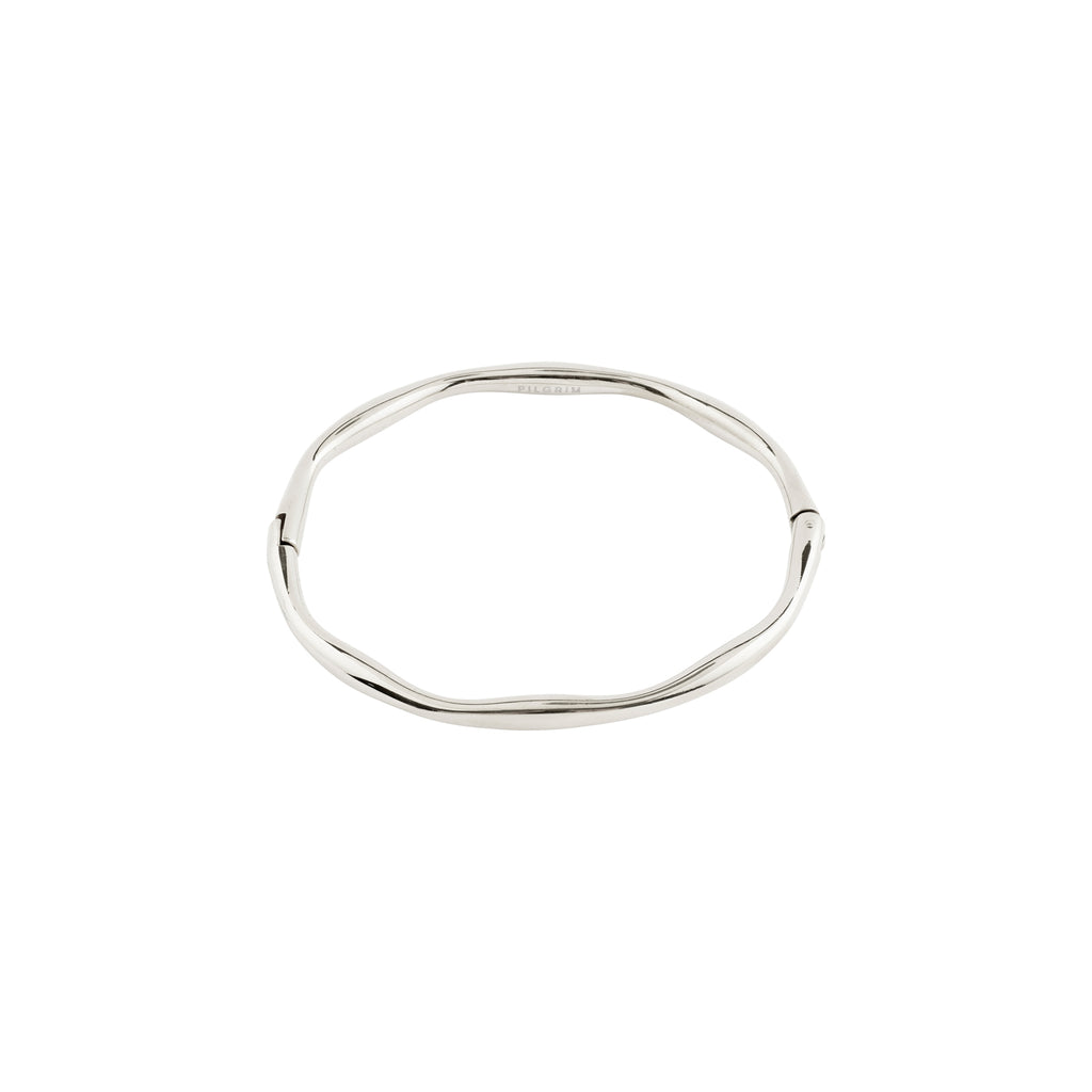 Haze Bangle - Silver Plated