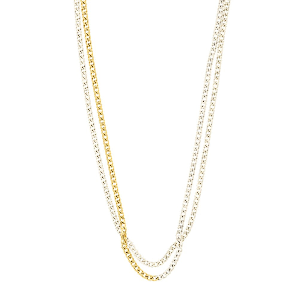 Inner 2-In-1 Set Necklace - Mixed Metal