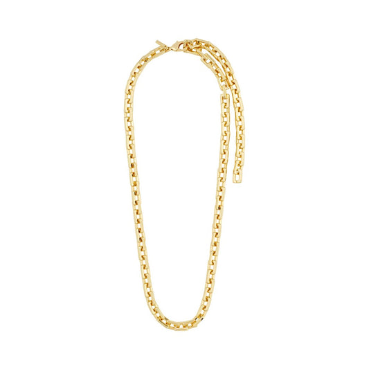 Feel Recycled Necklace - Gold Plated