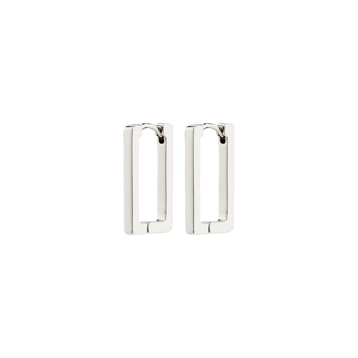 Feel Recycled Earrings - Silver Plated