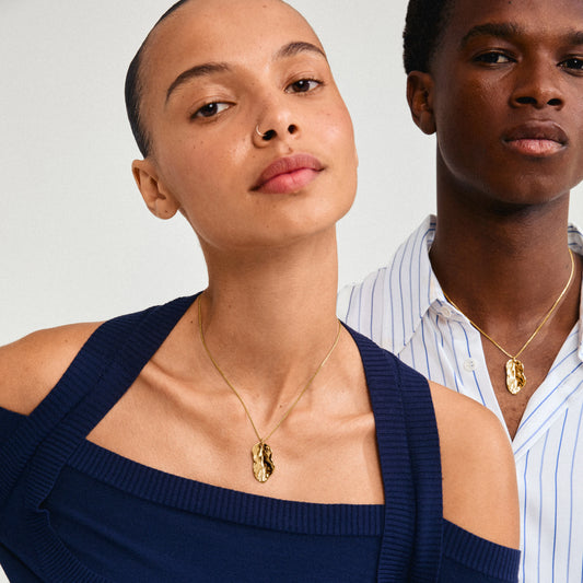 Eclipse Necklace - Gold Plated