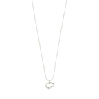 Iris Necklace - Silver Plated
