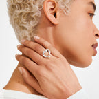 Iris Ring - Silver Plated