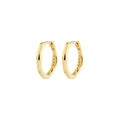 Nova Hoop Earrings - Gold Plated