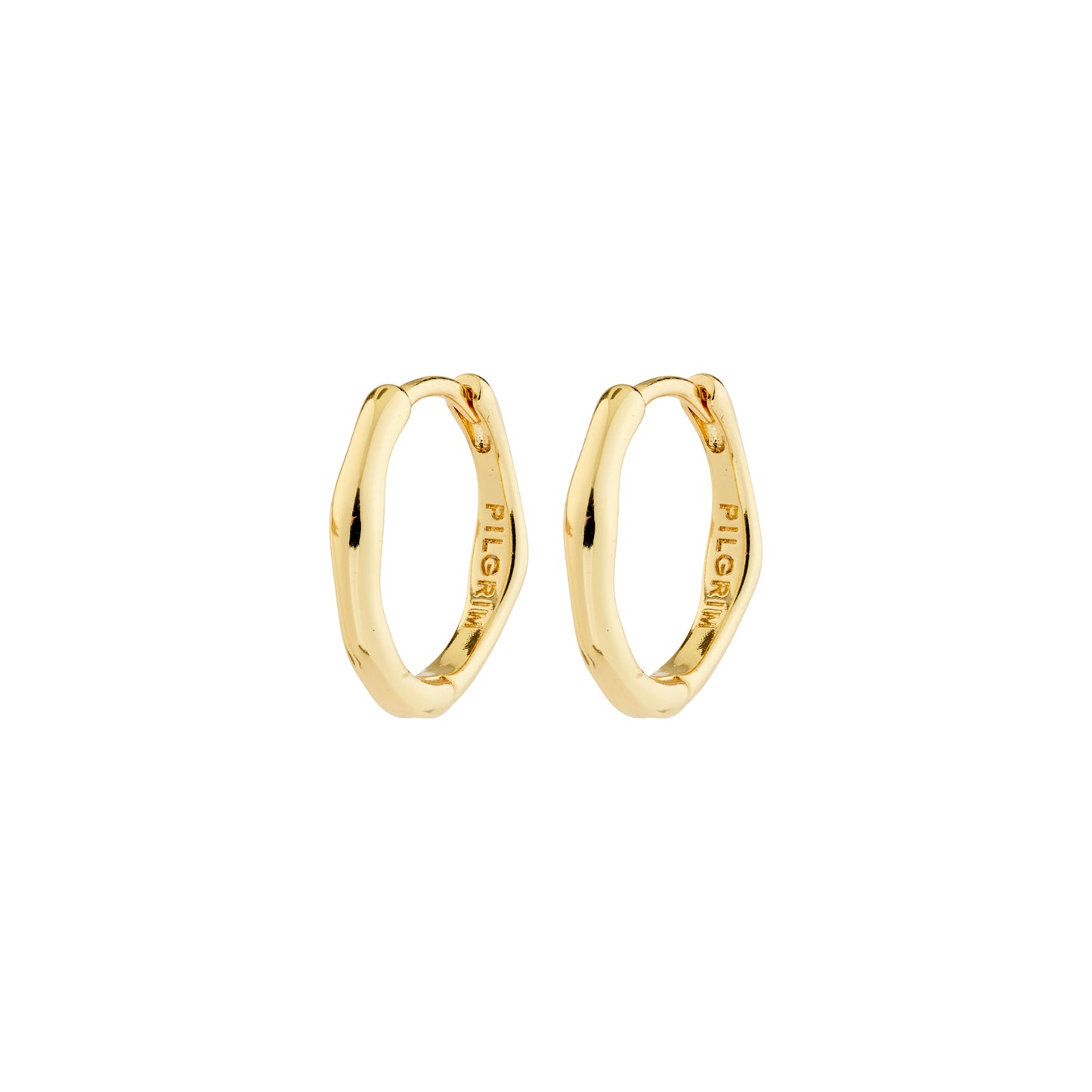 Nova Hoop Earrings - Gold Plated