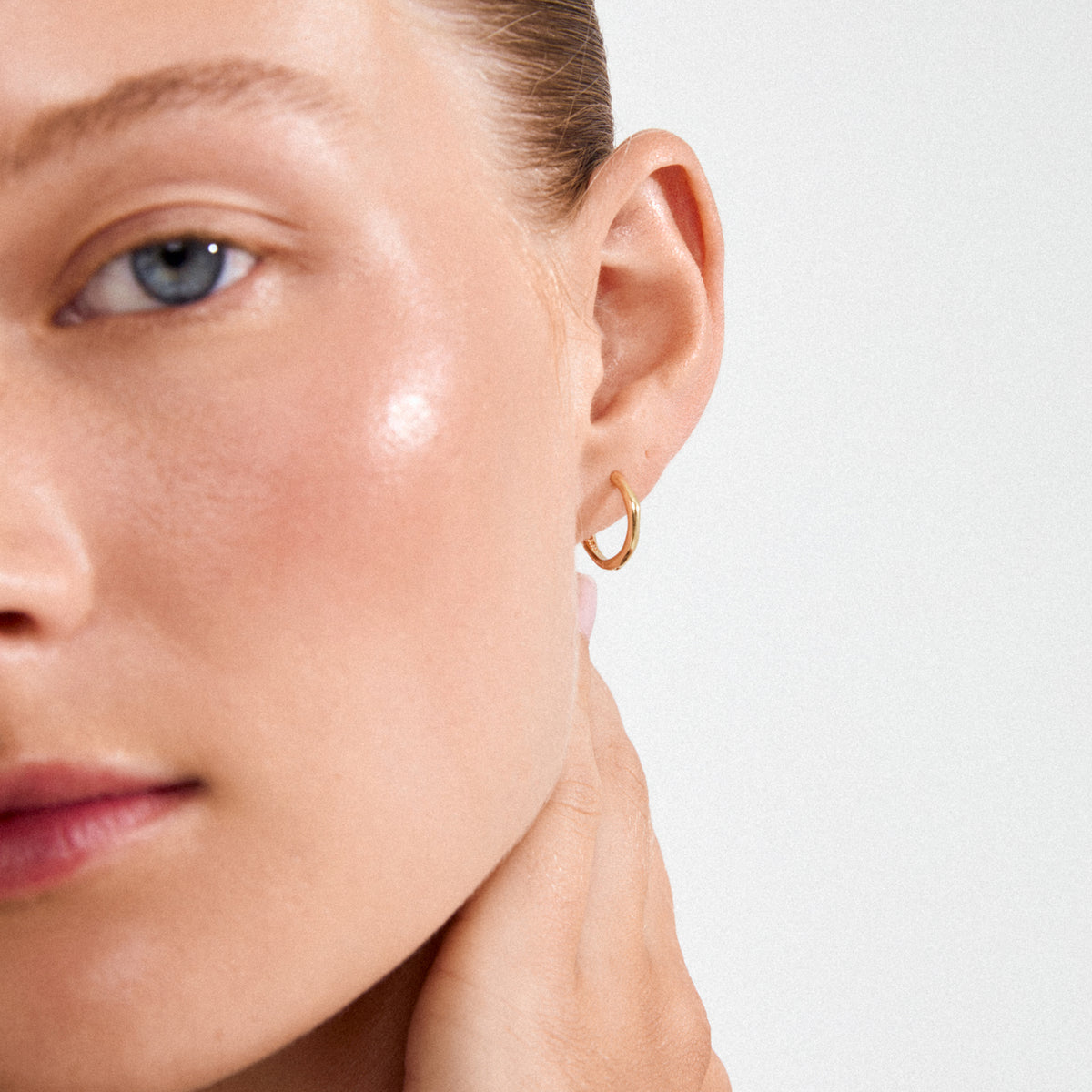 Nova Hoop Earrings - Gold Plated