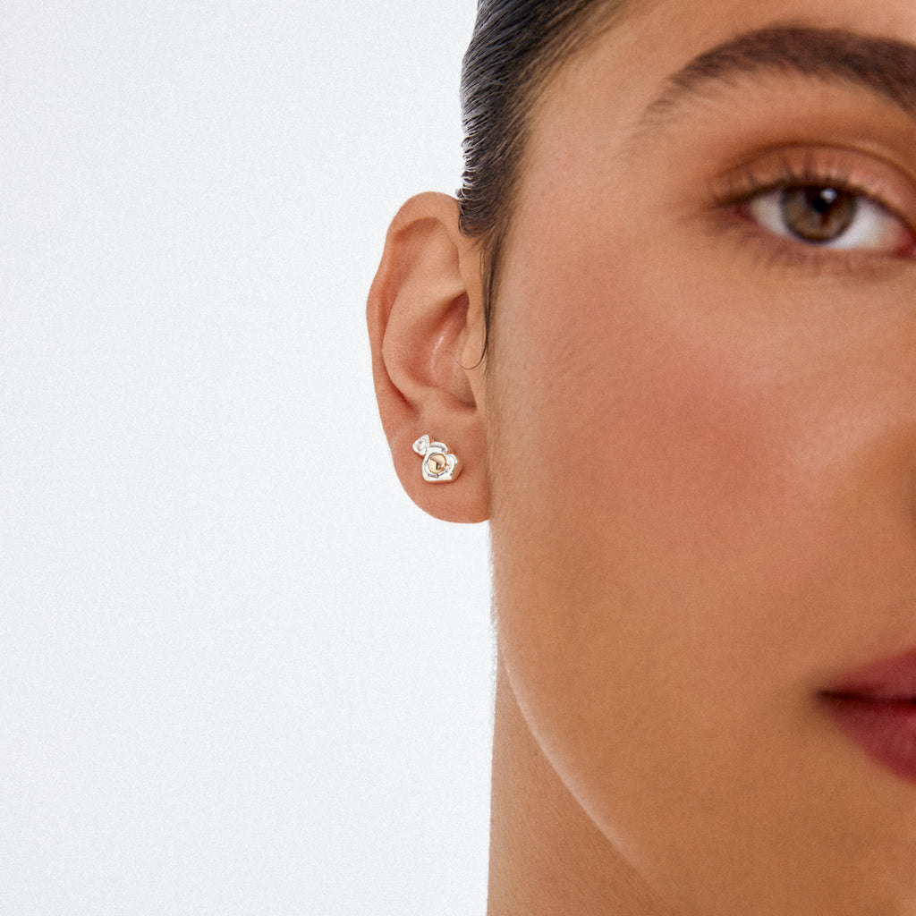 Nova Earrings 2-In-1 Set - Silver Plated