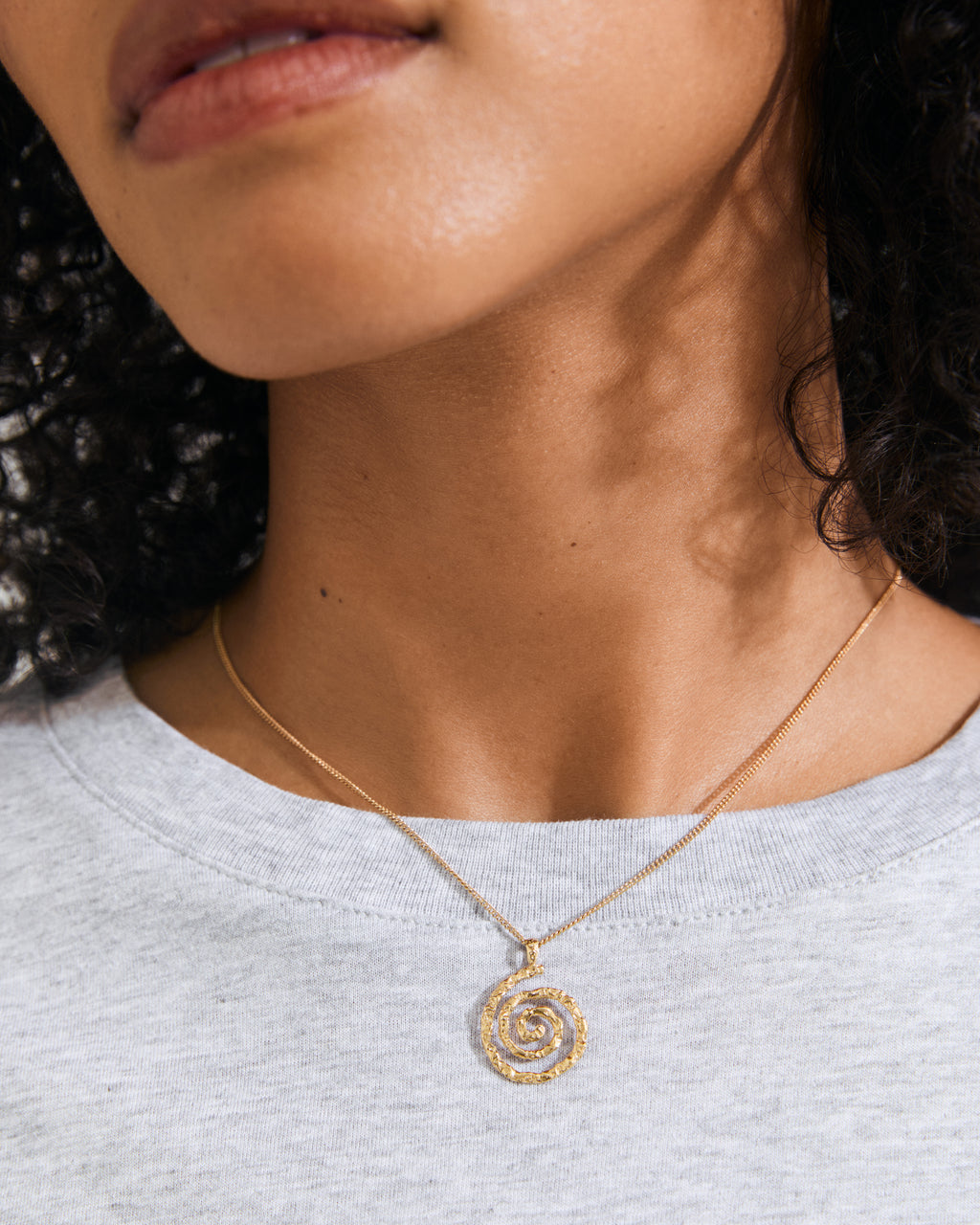 Still Necklace Gold-Plated