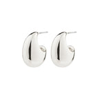 Intent Recycled Earrings - Silver Plated