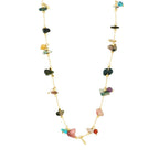 Here Necklace Gold-Plated/Multi