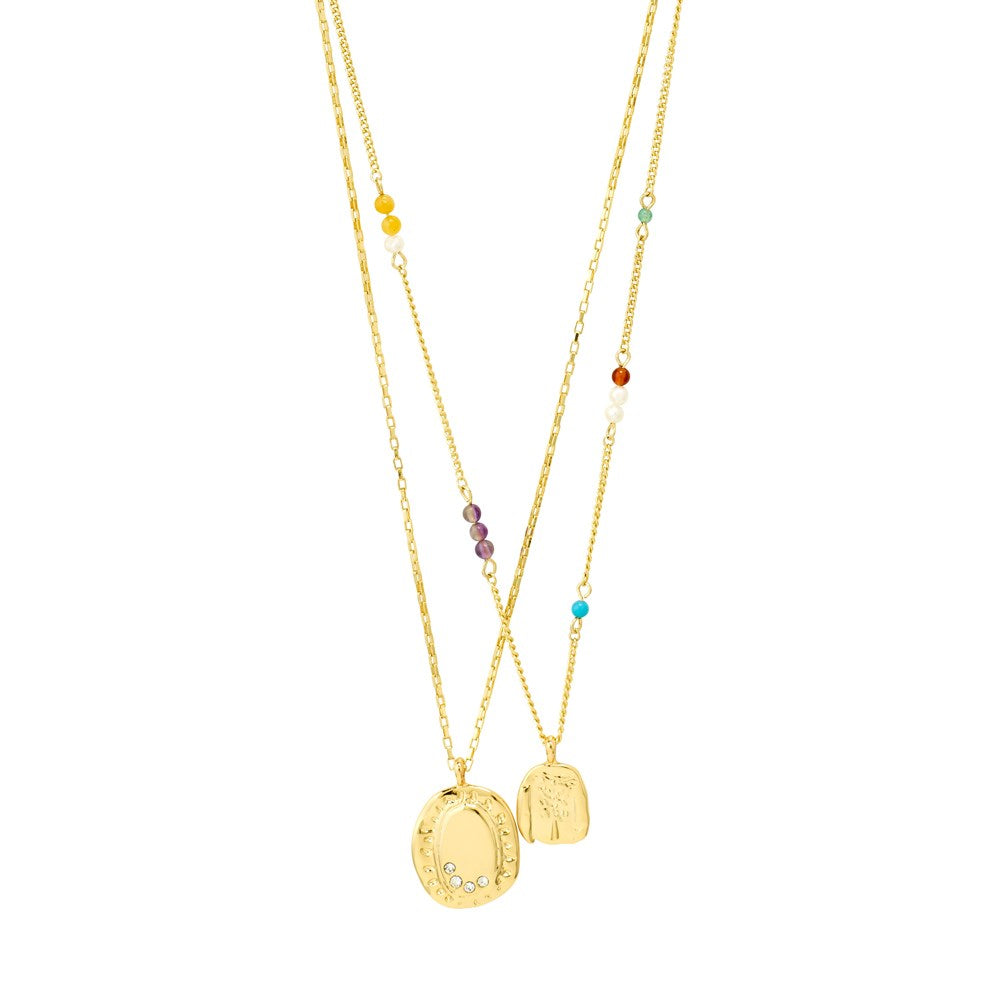 Here Necklace Gold-Plated