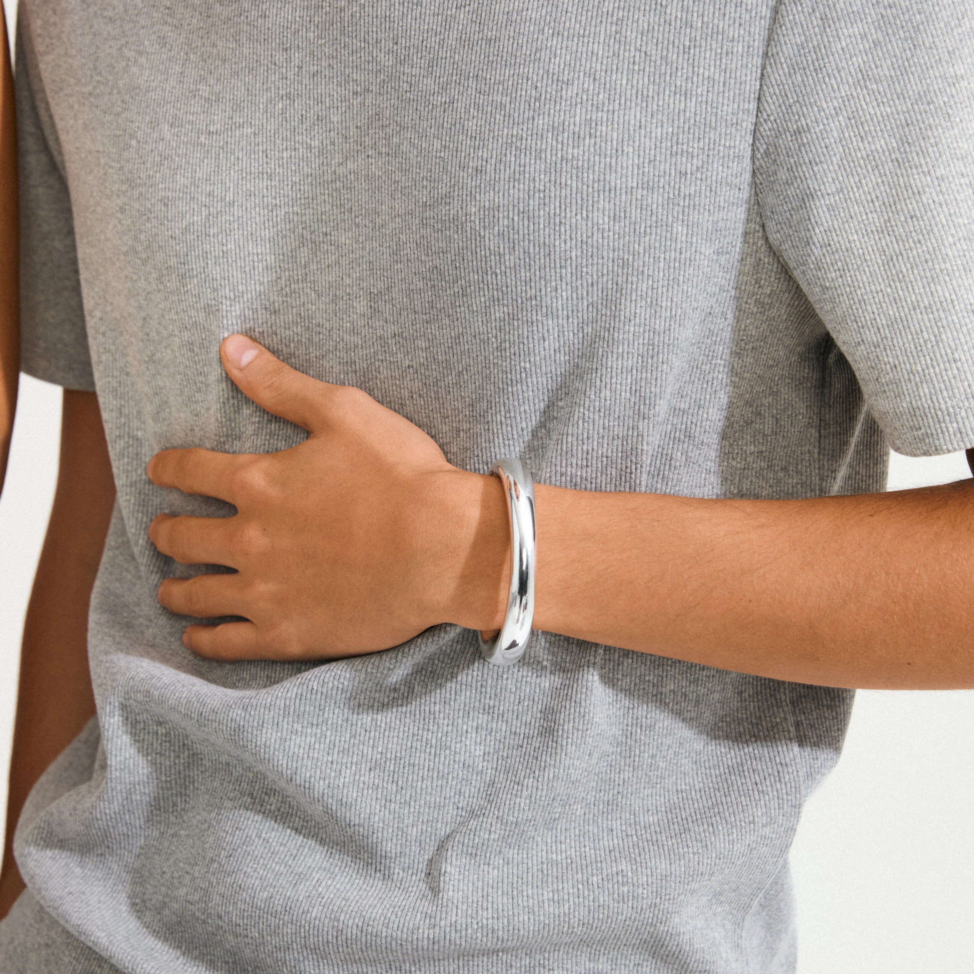 Phase Recycled Bracelet - Silver Plated
