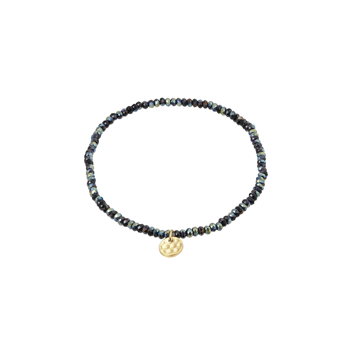 Indie Bracelet - Gold Plated - Grey