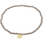 Indie Bracelet - Gold Plated - Grey