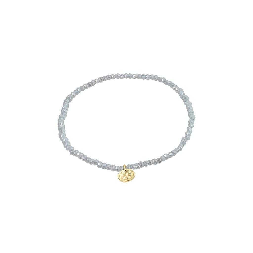 Indie Bracelet - Gold Plated - Blue
