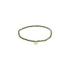 Indie Bracelet - Gold Plated - Green