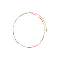 Alison Necklace Pink - Gold Plated