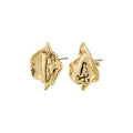 Lavender Recycled Earrings - Gold Plated