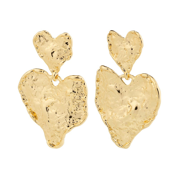 Ryan Recycled Earrings - Gold Plated
